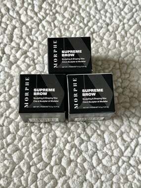 Morphe supreme brow wax bundle of 3